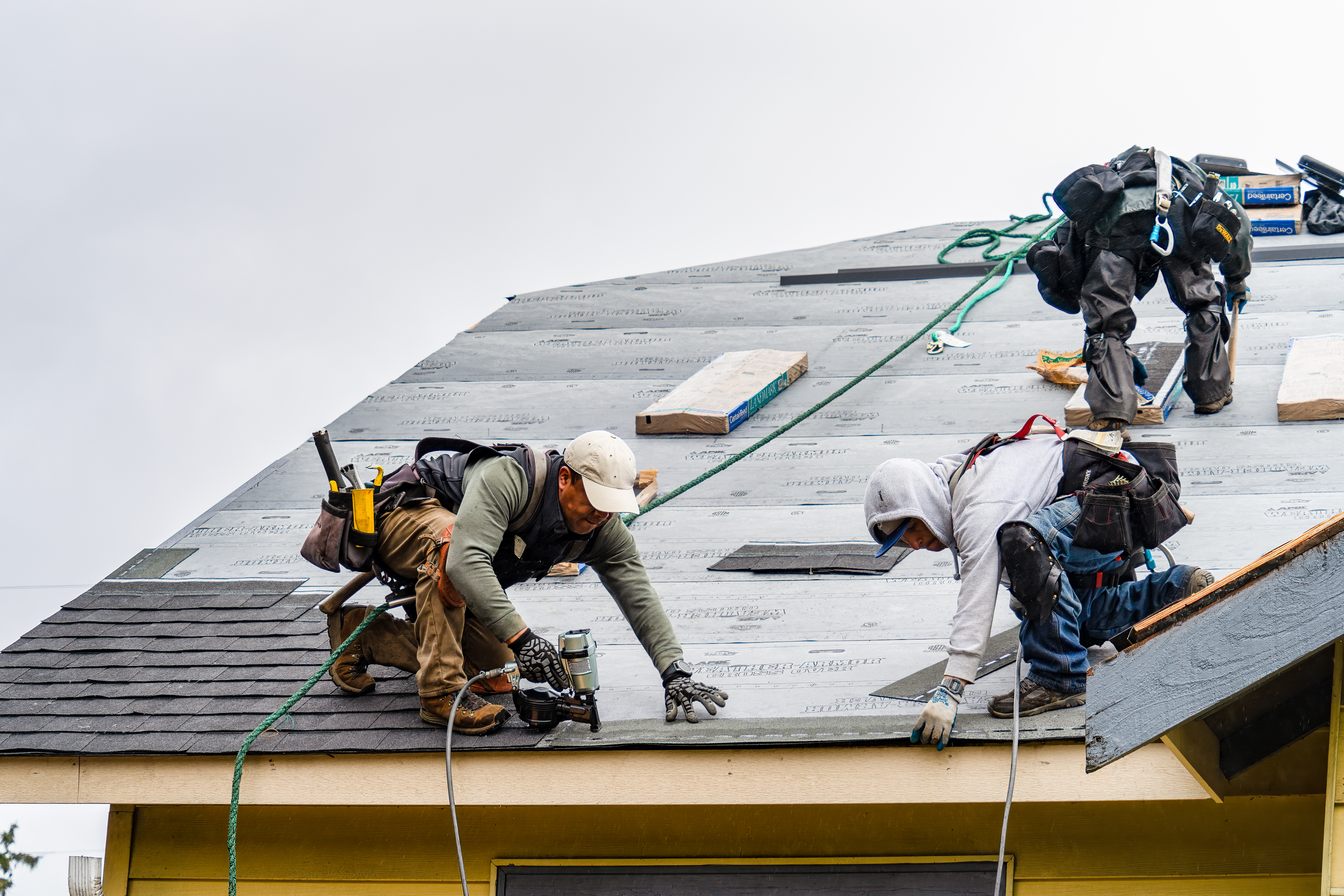 Roofing Experts at Work